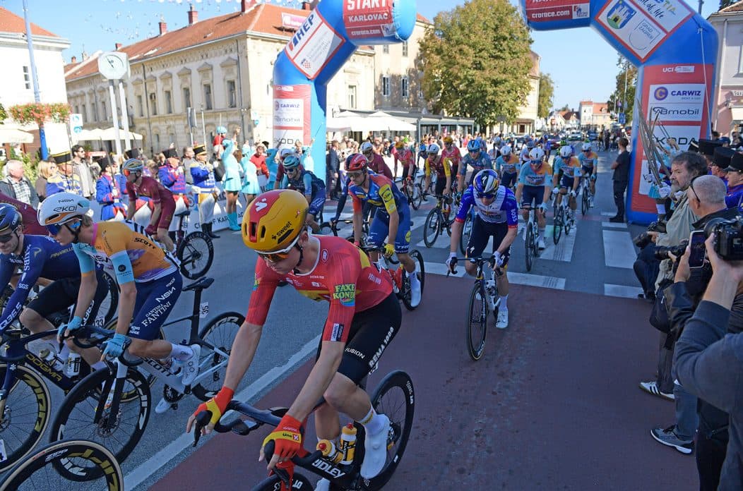 Slika uz članak: Francuz Paul Magnier pobjednik pete etape biciklističke utrke CRO Race od Karlovca do Svete Nedelje – Danac Svarre sve bliži tituli ukupnog pobjednika