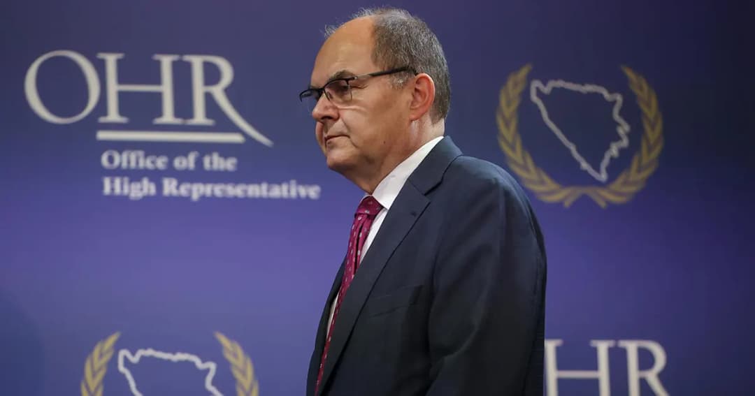Slika uz članak: Schmidt: Ne vidim opasnost od rata u BiH, ali evropska budućnost sve više blijedi