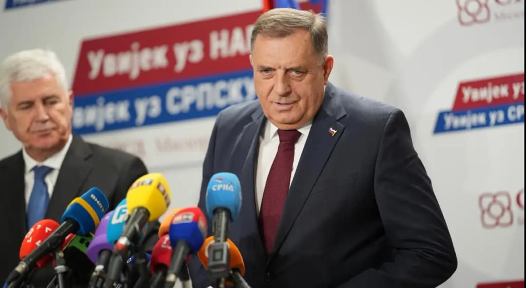 Slika uz članak: Dodik nakon sastanka s Čovićem: Imam informaciju da u vlast ulazi SDP
