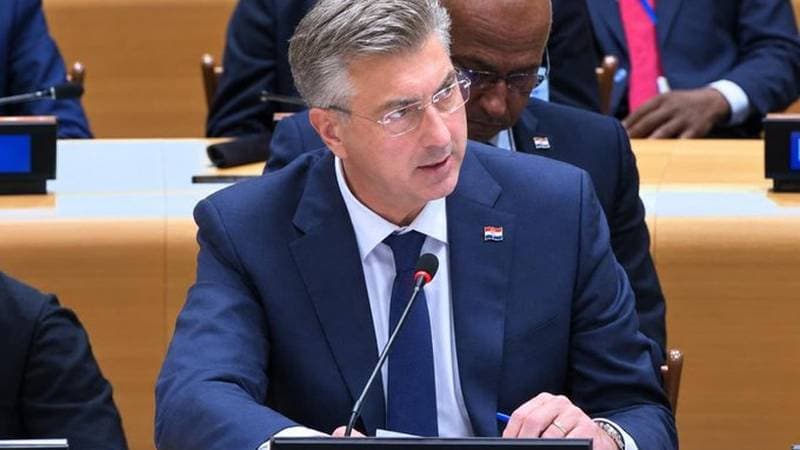 Slika uz članak: Plenković u UN-u: Nalazimo se u ozbiljnom trenutku za međunarodni poredak