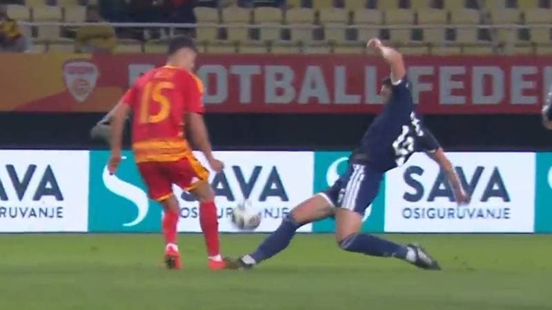 Slika uz članak: Dinamovac dobio izravan crveni zbog starta na bivšeg HNL-ovca