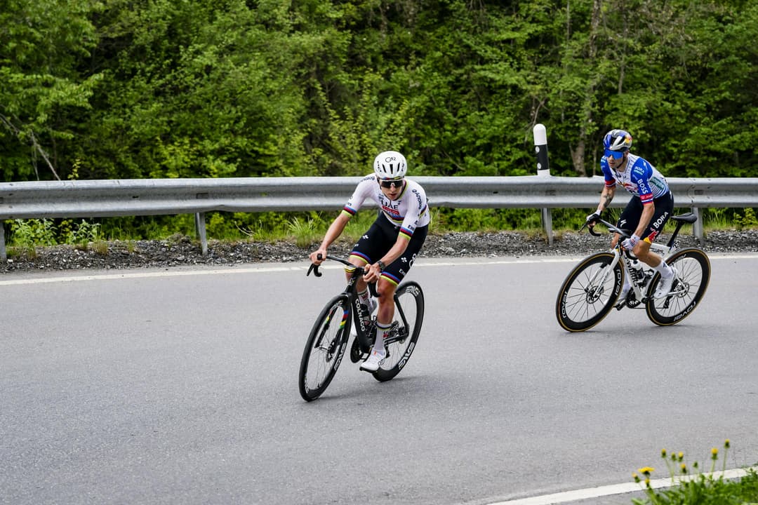 Slika uz članak: Roglič zdaj 22., Omrzel pa 80. kolesar sveta, Slovenci pred SP-jem prehiteli Dance