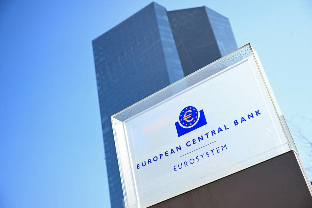 Slika uz članak: ECB zvišal obrestne mere, evroobmočje letos z 0,9-odstotno rastjo BDP-ja