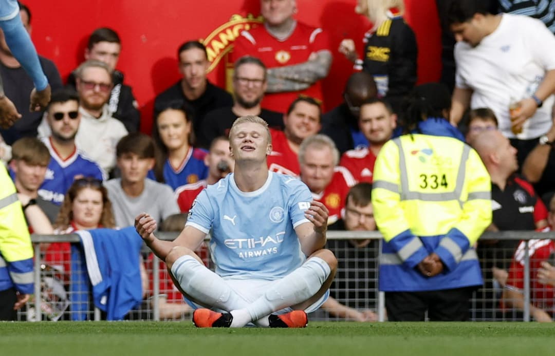 Slika uz članak: Združenje angleških sodnikov: Gol Haalanda ne bi smel veljati