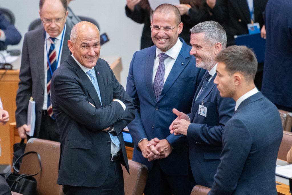 Slika uz članak: Janša na konferenci Krimske platforme izrazil podporo Ukrajini