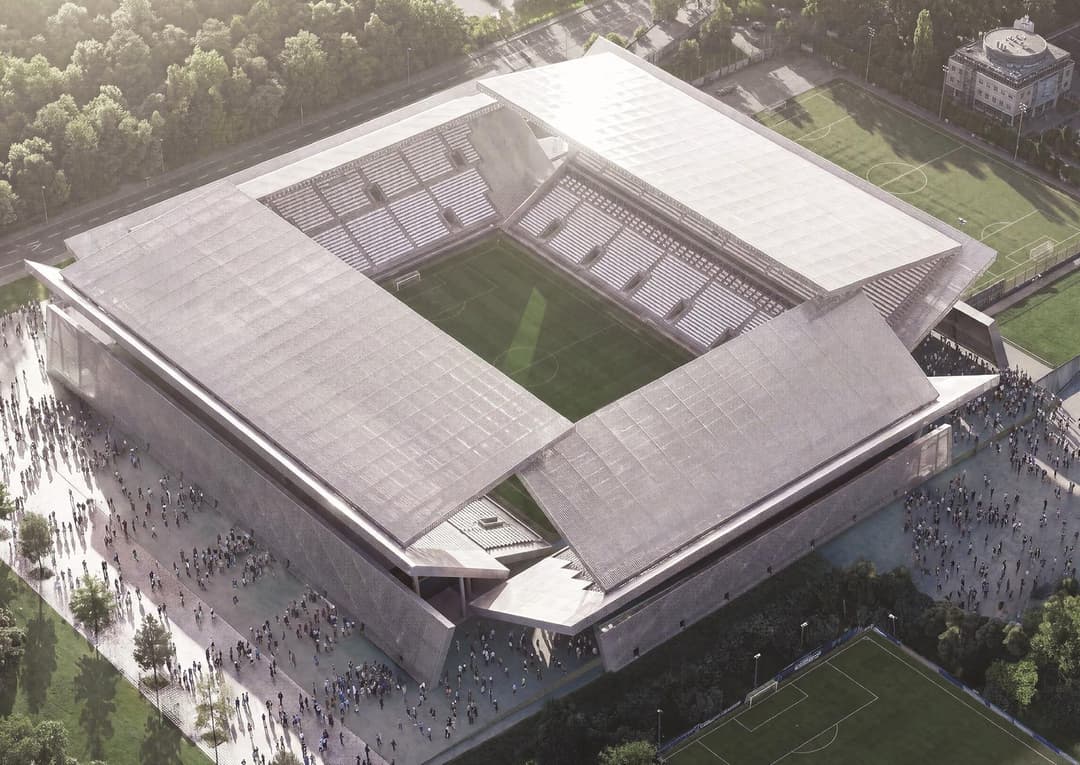 Slika uz članak: Novi stadion Maksimir "ne bo ogromna križarka in ne bo vesoljska ladja"
