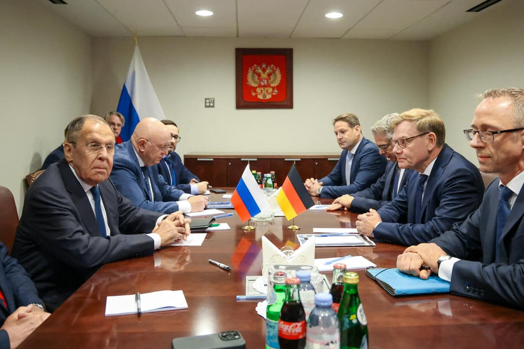 Slika uz članak: Rusija in Nemčija opravili prve diplomatske pogovore od začetka vojne v Ukrajini