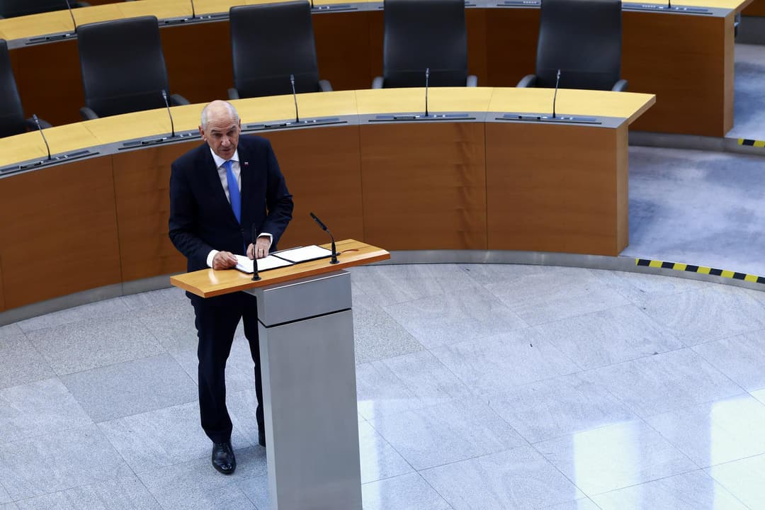 Slika uz članak: Janša napovedal možno krivdno razrešitev Državne volilne komisije