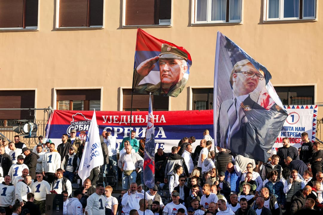 Slika uz članak: Vučić prvič po tragediji v Novem Sadu: Porabili so milijarde evrov, da bi uničili neodvisno Srbijo