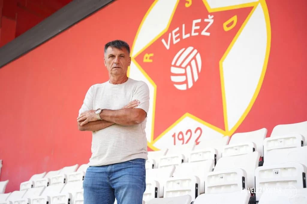 Slika uz članak: Ibro Rahimić više nije trener FK Velež, podnio ostavku i na funkciju sportskog direktora