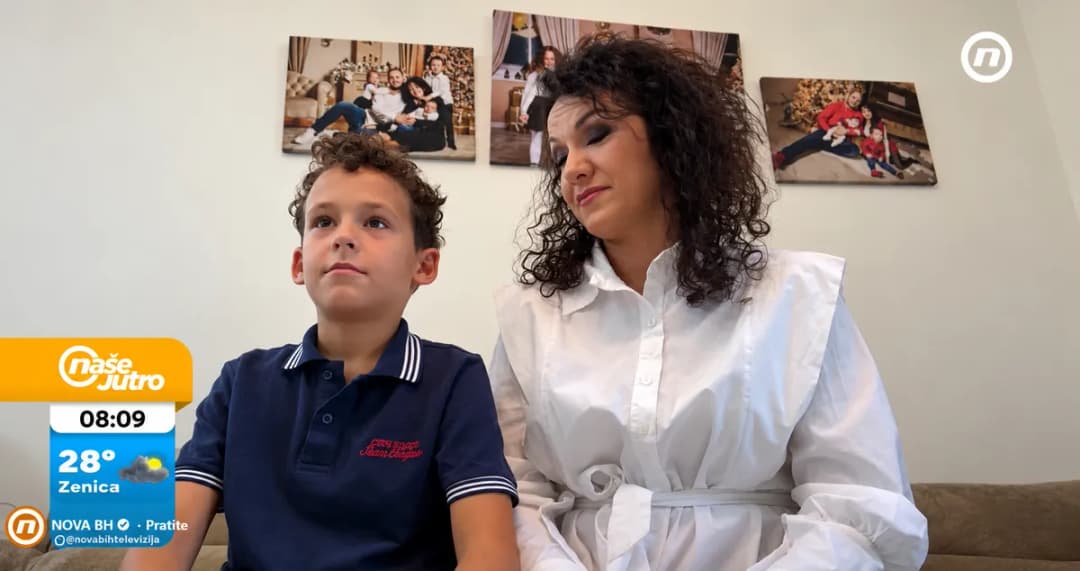 Slika uz članak: Dječak Uroš oduševljen Džekinom porukom: "Osjećao sam se divno, nisam mogao da spavam"