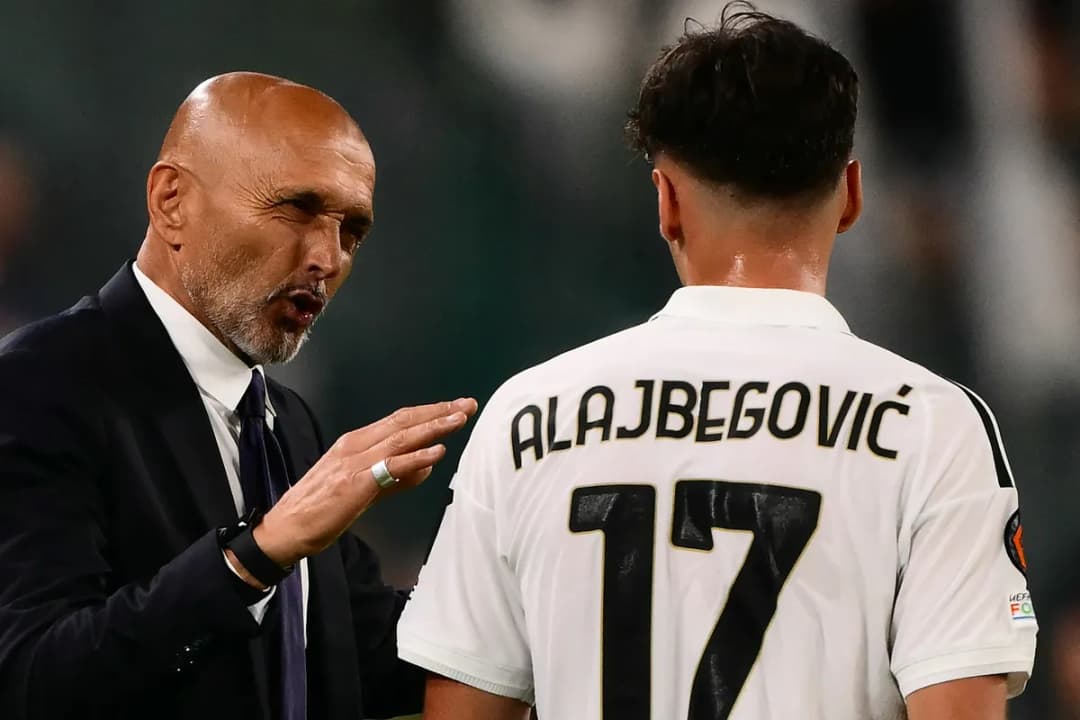 Slika uz članak: Spalletti oduševljen nakon partije Alajbegovića: "On je još dječak..."