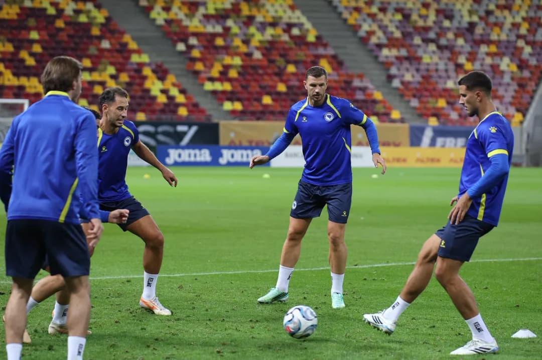 Slika uz članak: SVI SPREMNI Zmajevi odradili trening u Bukureštu (FOTO)