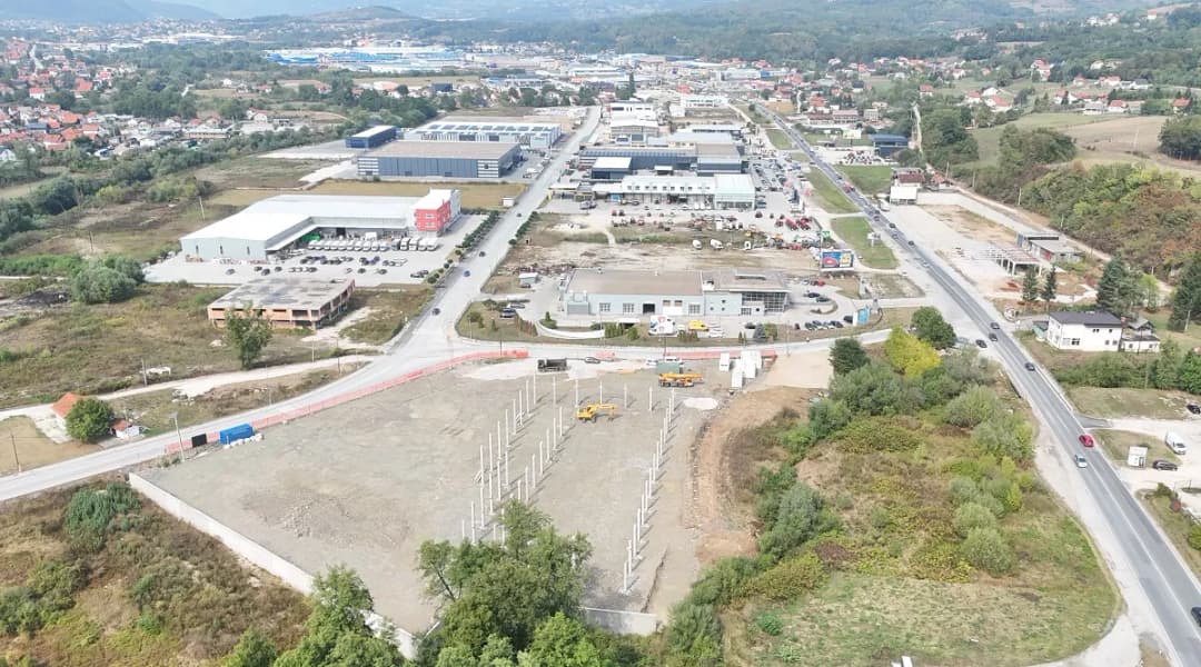Slika uz članak: (VIDEO) NJEMAČKI GIGANT STIŽE U VITEZ Lidl gradi objekat u jednoj od najjačih trgovačkih zona
