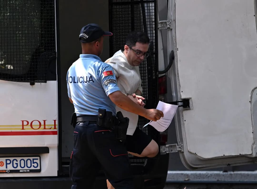 Slika uz članak: Črna gora ZDA izročila Iranca, ki naj bi povzročil za več milijard evrov škode