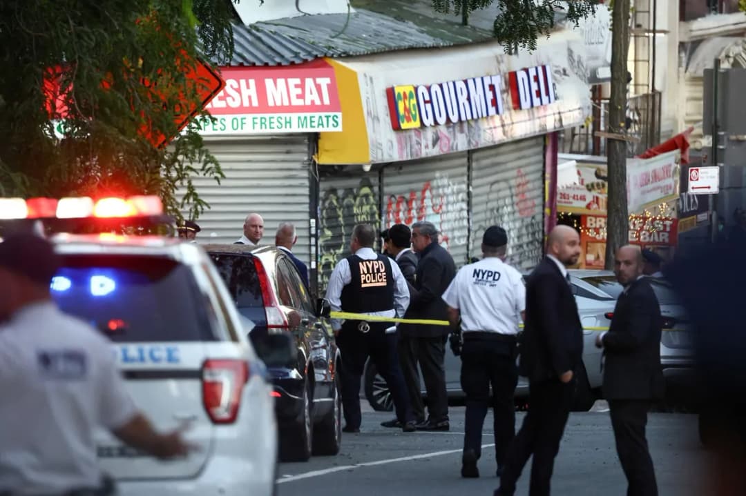 Slika uz članak: Agent Ice v New Yorku ustrelil moškega, Mamdani bo o tem govoril neposredno s Trumpom