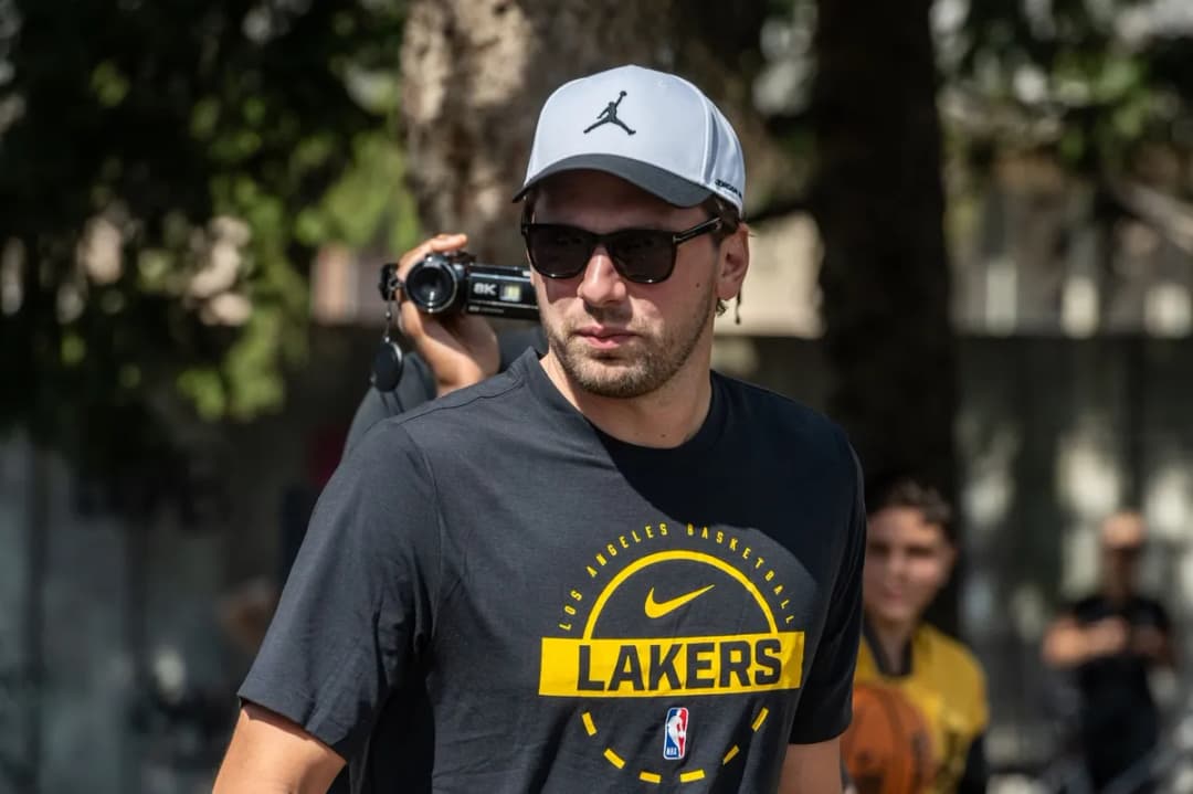 Slika uz članak: Luka Dončić pred odhodom v ZDA: fotografija razkriva njegovo trenutno podobo