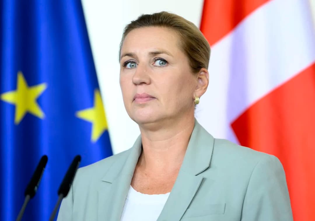 Slika uz članak: Danska premierka: Ruska dejanja so namenjena ustrahovanju in razdvajanju
