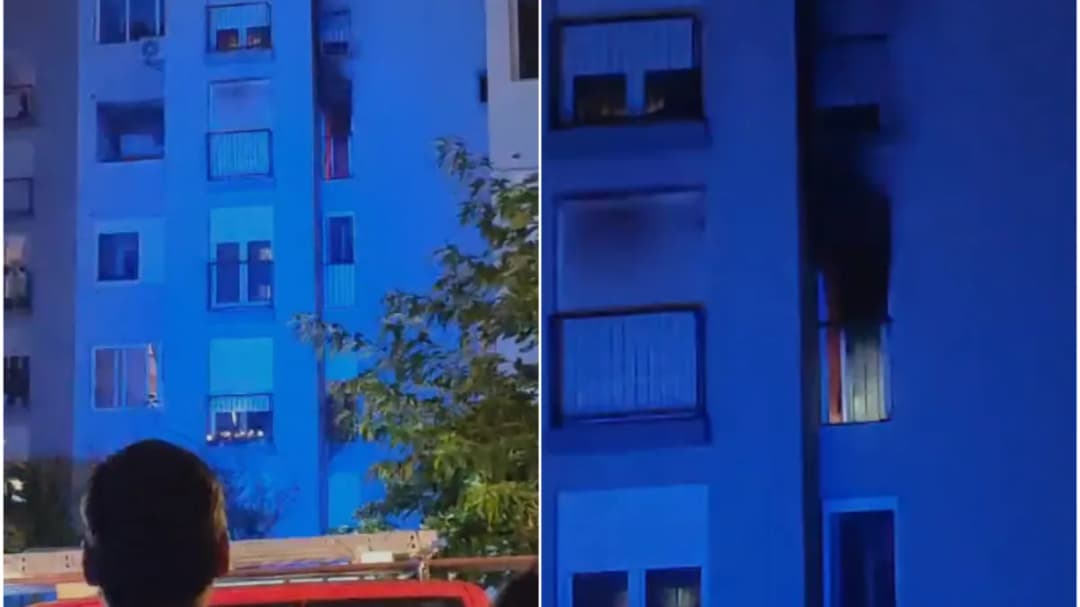 Slika uz članak: Dijete (3) koje je teško ozlijeđeno u požaru u Zadru hitno prevezeno u Klaićevu!