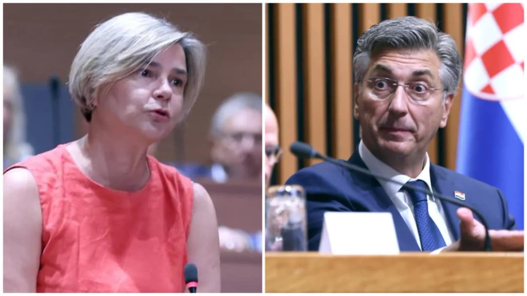 Slika uz članak: HDZ se obrušio na Sandru Benčić: 'Primitivna i neurotična gubitnica opet izgubila kompas'
