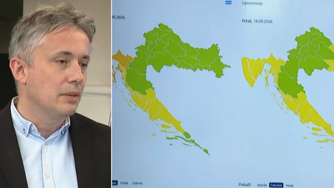 Slika uz članak: Šef DHMZ-a najavio veliku promjenu: Evo što će se dogoditi sljedeći utorak