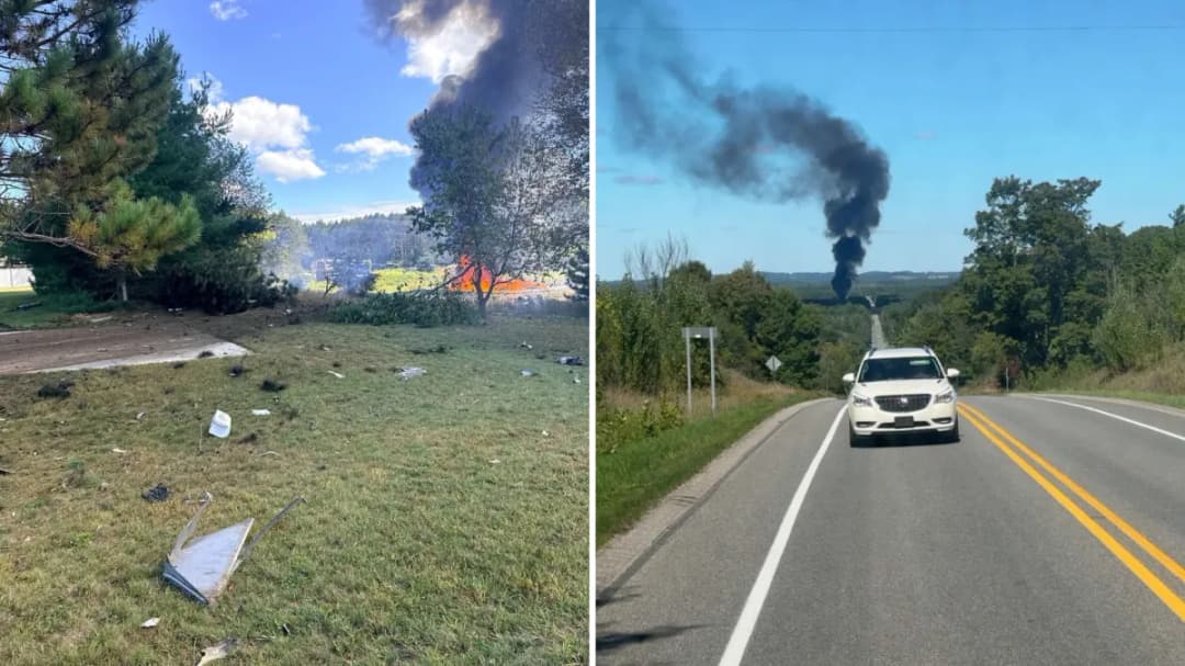 Slika uz članak: Srušio se moćni američki F-16, pilot u bolnici! Stižu prve snimke s mjesta nesreće