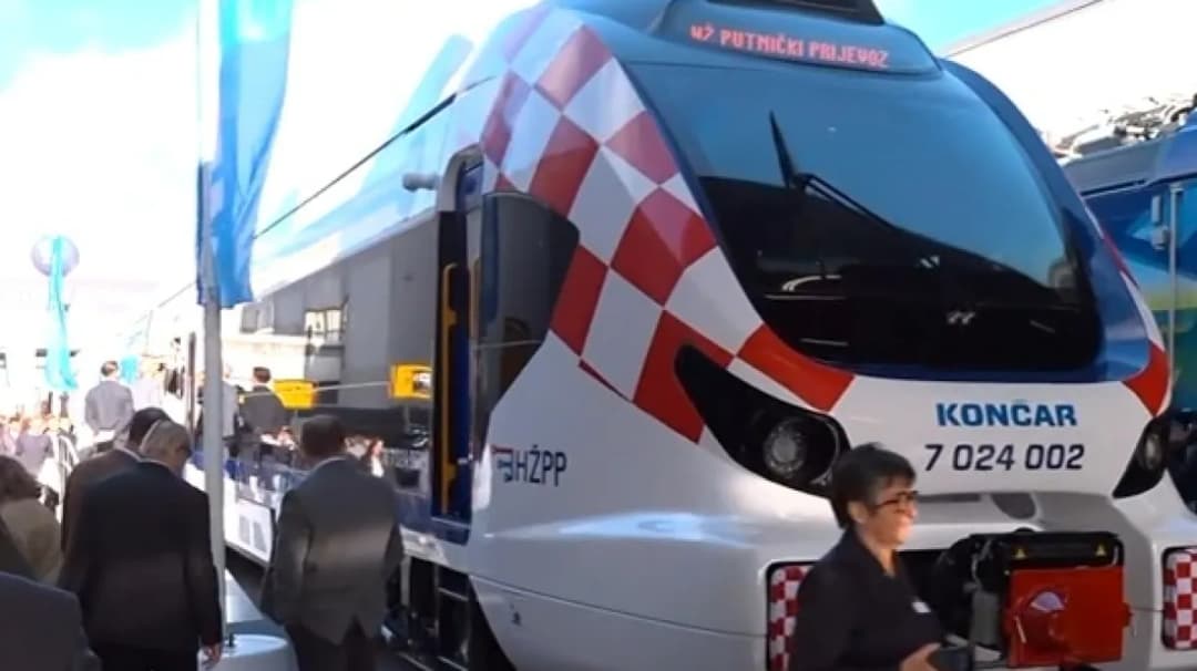 Slika uz članak: Izgleda fascinantno i moderno: Ovo je Končarov vlak koji je privukao pažnju u Berlinu