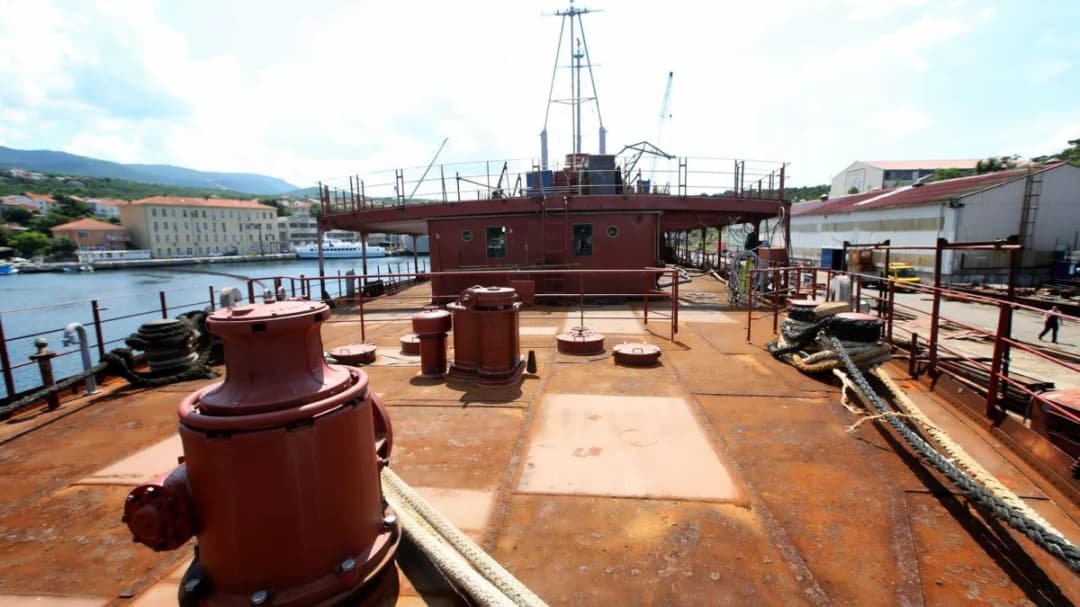 Slika uz članak: Milijuni potrošeni, rokovi probijeni, a Galeb je opet na remontu: 'Niz pogrešnih odluka'
