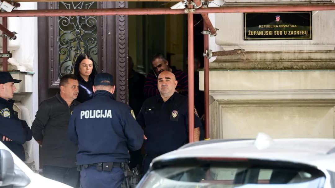 Slika uz članak: Drama na sudu u Zagrebu završila nakon evakuacije: Policija sada traži dojavljivača