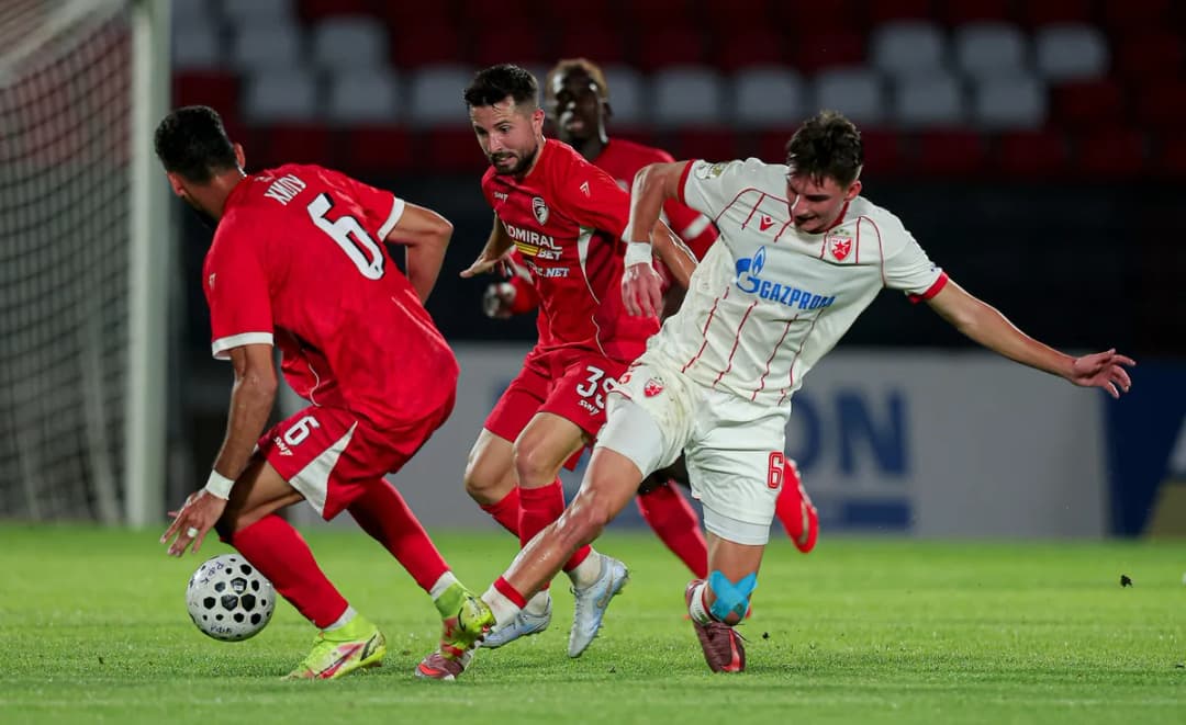 Slika uz članak: Zvezda vodi: Šampion zatresao mrežu gotovo ni iz čega