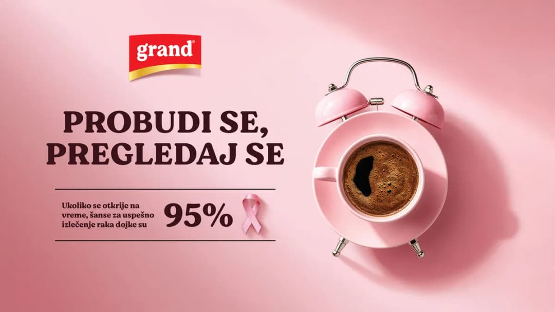 Slika uz članak: Grand kafa podseća: „Probudi se, pregledaj se“ – briga o zdravlju počinje prevencijom