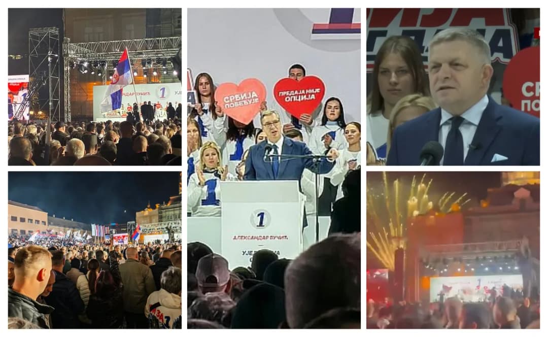 Slika uz članak: BLOG UŽIVO SNS održao predizborni skup u Novom Sadu: Prvo Vučićevo obraćanje u ovom gradu nakon pada nadstrešnice