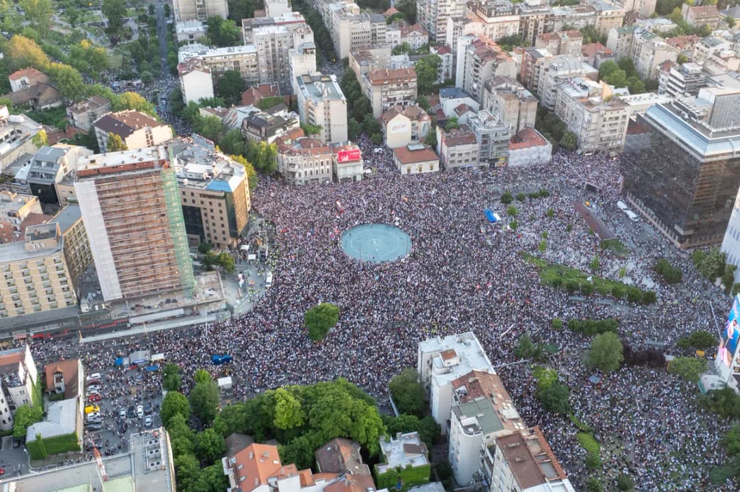 Slika uz članak: Studentska lista najavila završni skup u Beogradu