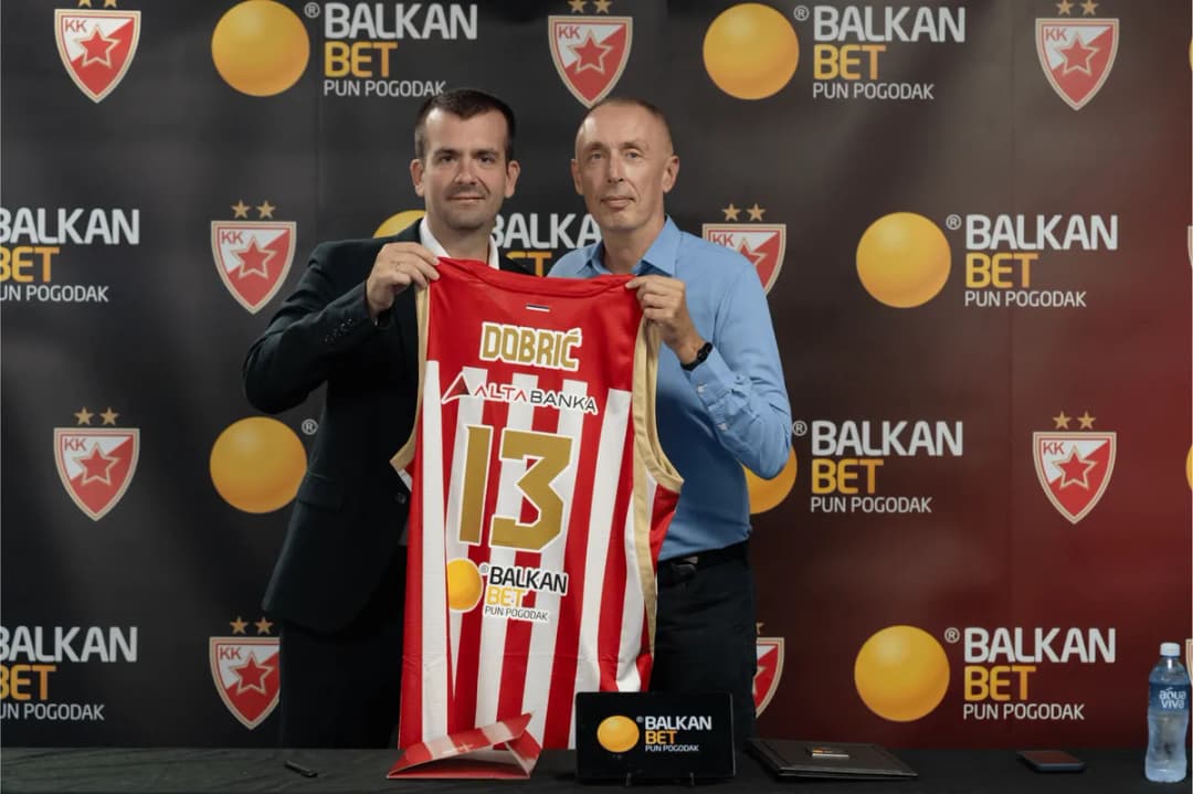 Slika uz članak: Kompanija Balkan Bet postala zlatni sponzor Košarkaškog kluba Crvena zvezda
