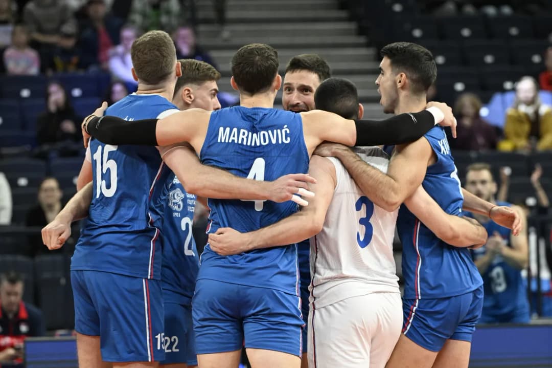 Slika uz članak: Očajan početak skupo koštao Srbiju, Danska uzela prvi set