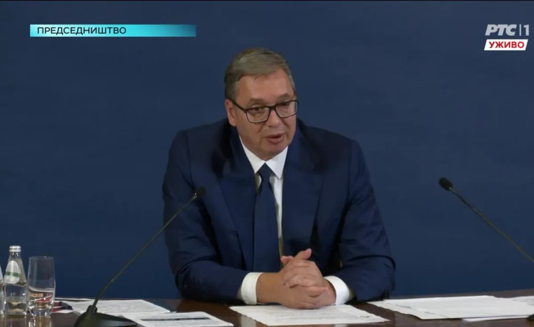 Slika uz članak: SNS optužuje RTS da je cenzurisao Vučića: "Ko im je naredio da prekinu njegov govor u Dnevniku 2?"