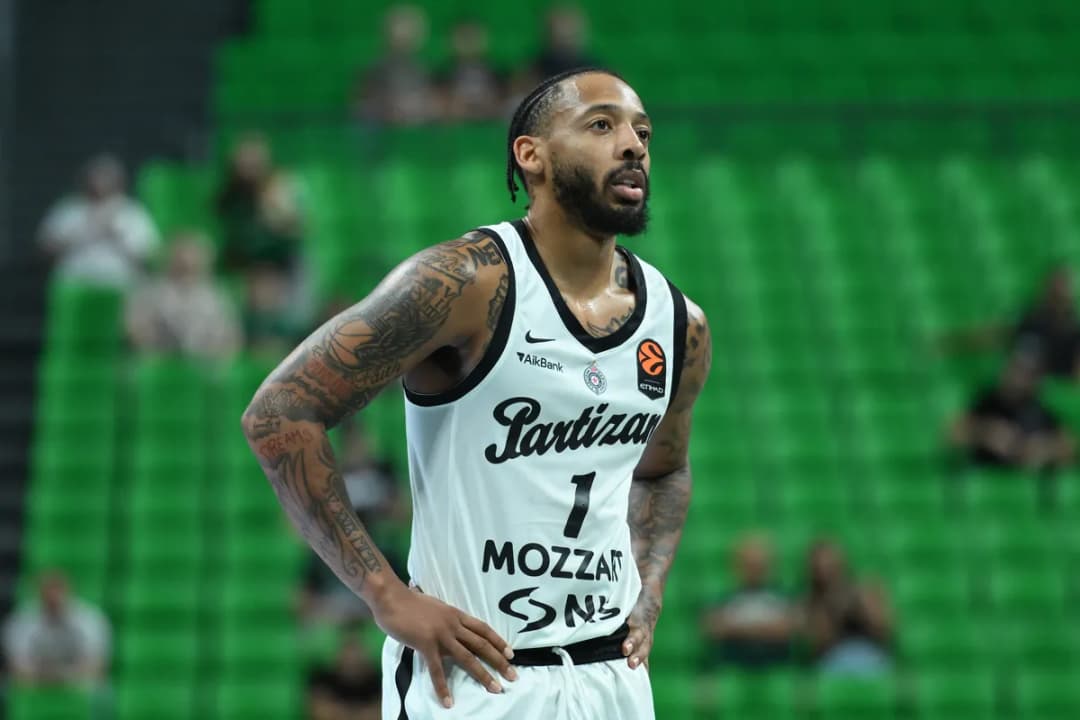 Slika uz članak: Partizan vodi protiv Burga
