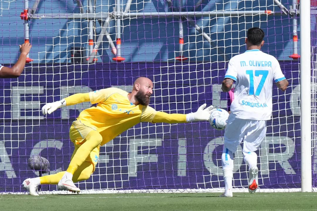 Slika uz članak: Milinković-Savić tri puta spasio svoj gol protiv Fjorentine, Napoli sačuvao bod