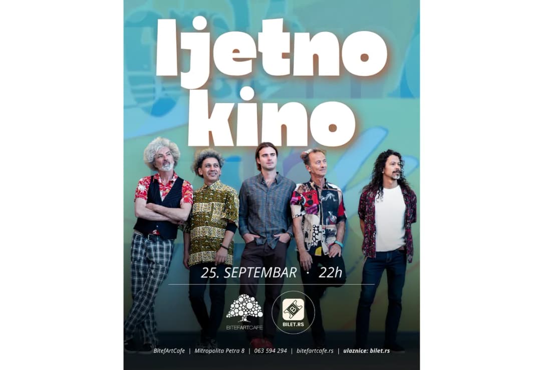 Slika uz članak: Max Juričić i "Ljetno Kino" donose Jadran u Beograd: "Bend je i dalje najbolji čamac za spasavanje od ružne stvarnosti"