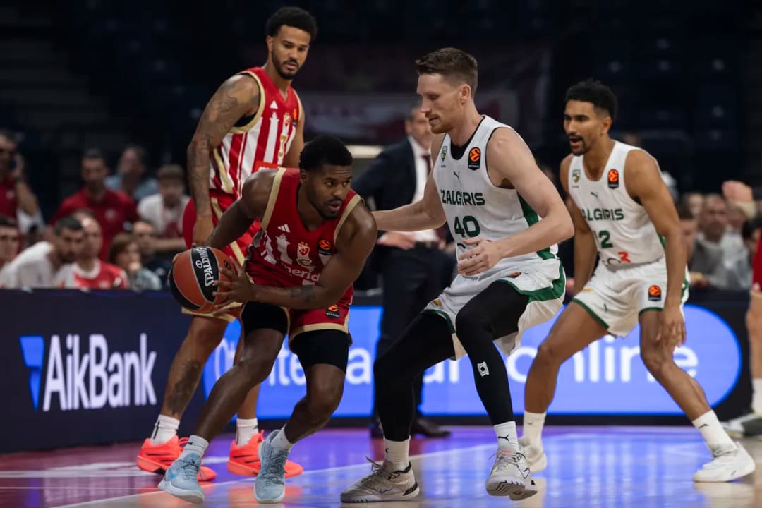 Slika uz članak: Zvezda pala u drami na startu sezone, Žalgiris nosi bitnu pobedu iz Beograda - Motli i Nvora tragičari