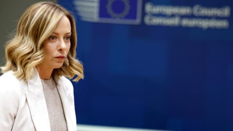 Slika uz članak: Meloni: Italija će zabraniti prekrivanje lica u školama