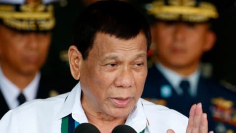 Slika uz članak: Duterte negirao optužbe za zločine protiv čovječnosti