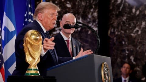 Slika uz članak: Tramp bi mogao da ostane jedini dobitnik: FIFA razmatra ukidanje nagrade za mir
