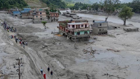 Slika uz članak: Poplave u Nepalu i Indiji: Poginulo 19 osoba, ima nestalih i povrijeđenih