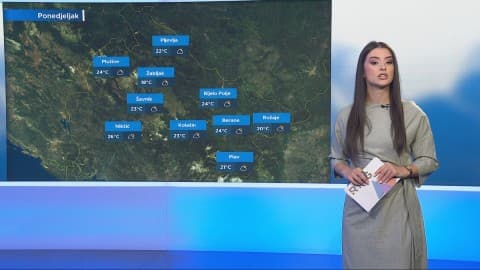 Slika uz članak: Sjutra na jugu dosta sunca, na sjeveru malo oblačno i uglavnom suvo