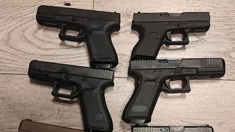 Slika uz članak: Policija od Podgoričanina oduzela osam pištolja „Glock“