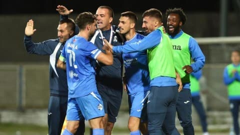 Slika uz članak: Šimun pogodio iz kornera, Sutjeska u Tivtu upisala treću vezanu pobjedu