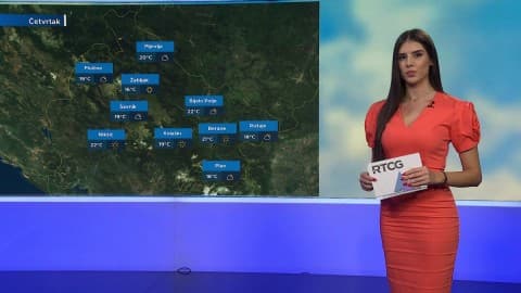 Slika uz članak: Tokom dana sunčano, u toku noći naoblačenje i kiša