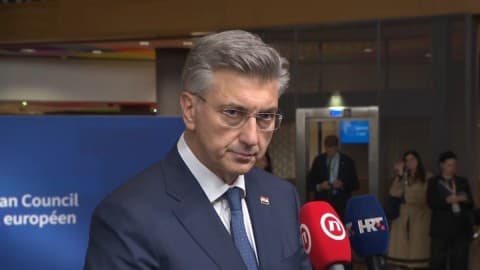 Slika uz članak: Plenković: Treba uvažiti susretljivu poziciju Hrvatske sve ove godine, tu smo da riješimo probleme
