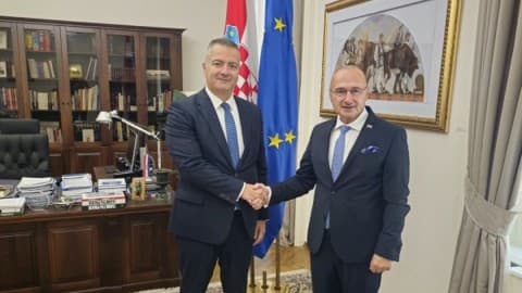 Slika uz članak: Vuksanović i Grlić Radman: Identitet, ravnopravnost i evropska budućnost Crne Gore mogu zajedno